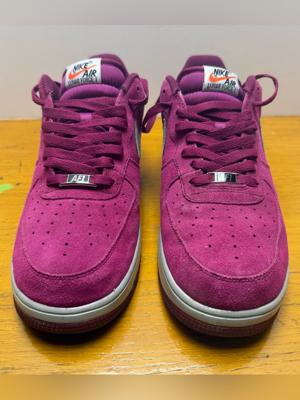 Nike Lunar Force 1 Reflect 'Raspberry Red' - Picture 2 of 7